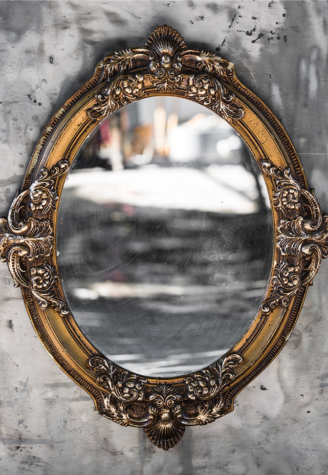 antique mirror