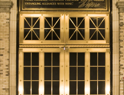 Thomas Jefferson Brass Doors